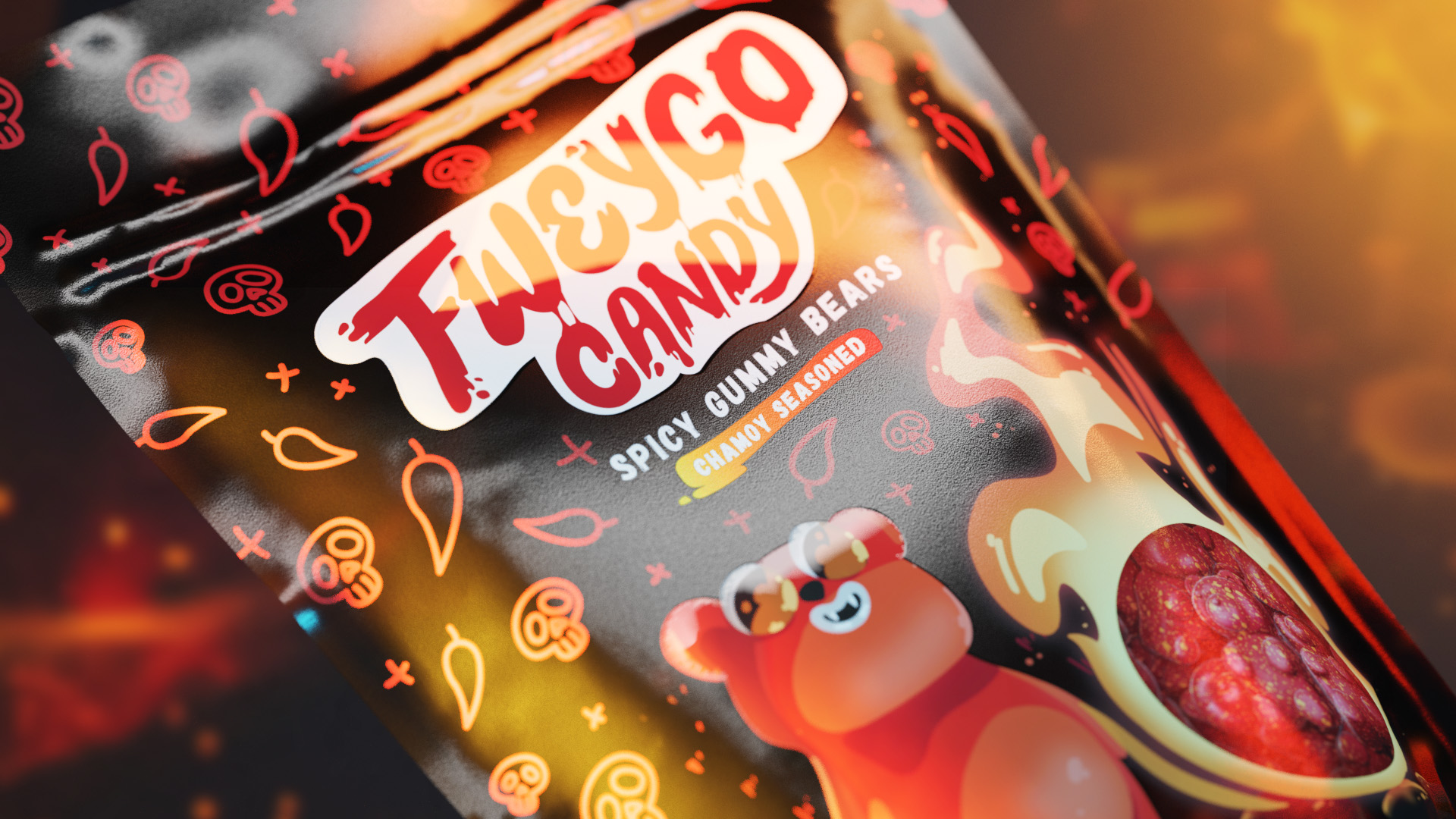 FWEYGO chamoy bilan qoplangan gummilar image