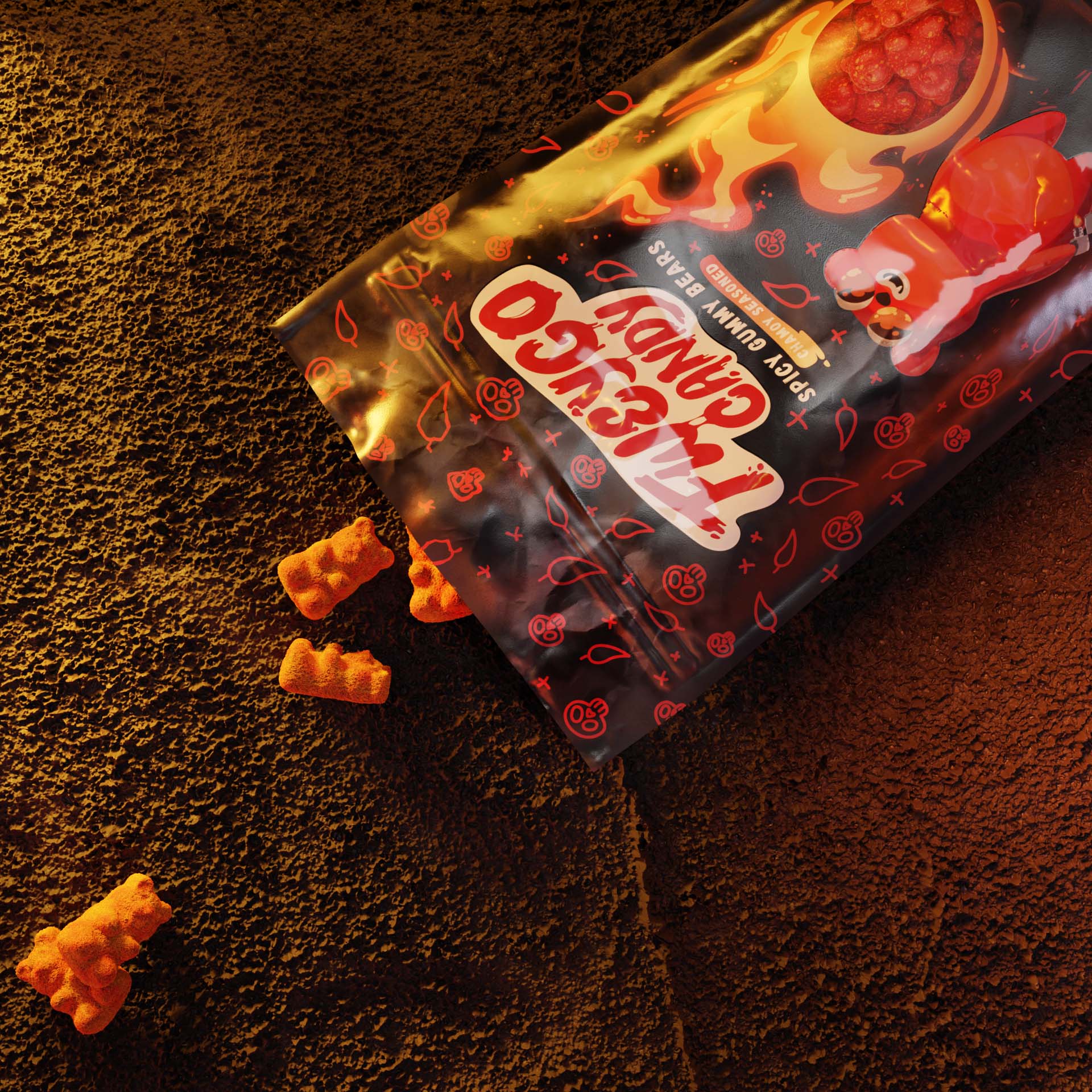 FWEYGO chamoy bilan qoplangan gummilar image