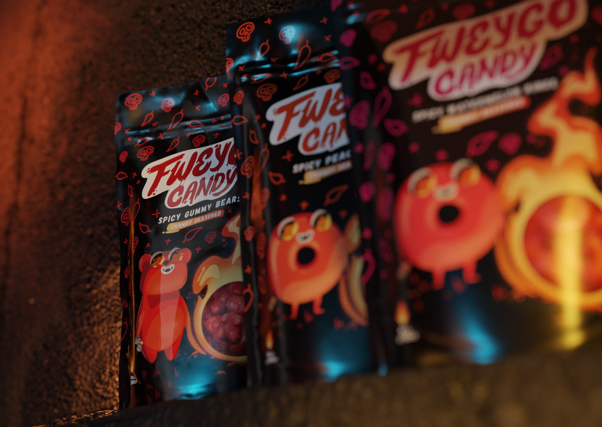 FWEYGO chamoy bilan qoplangan gummilar image