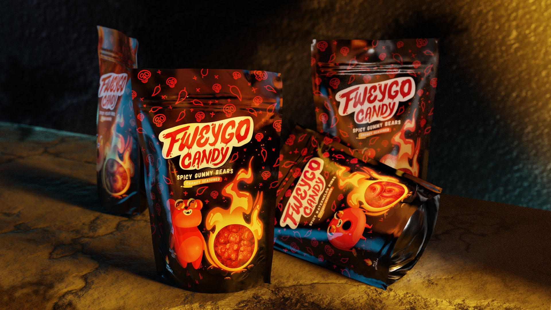 FWEYGO chamoy bilan qoplangan gummilar image