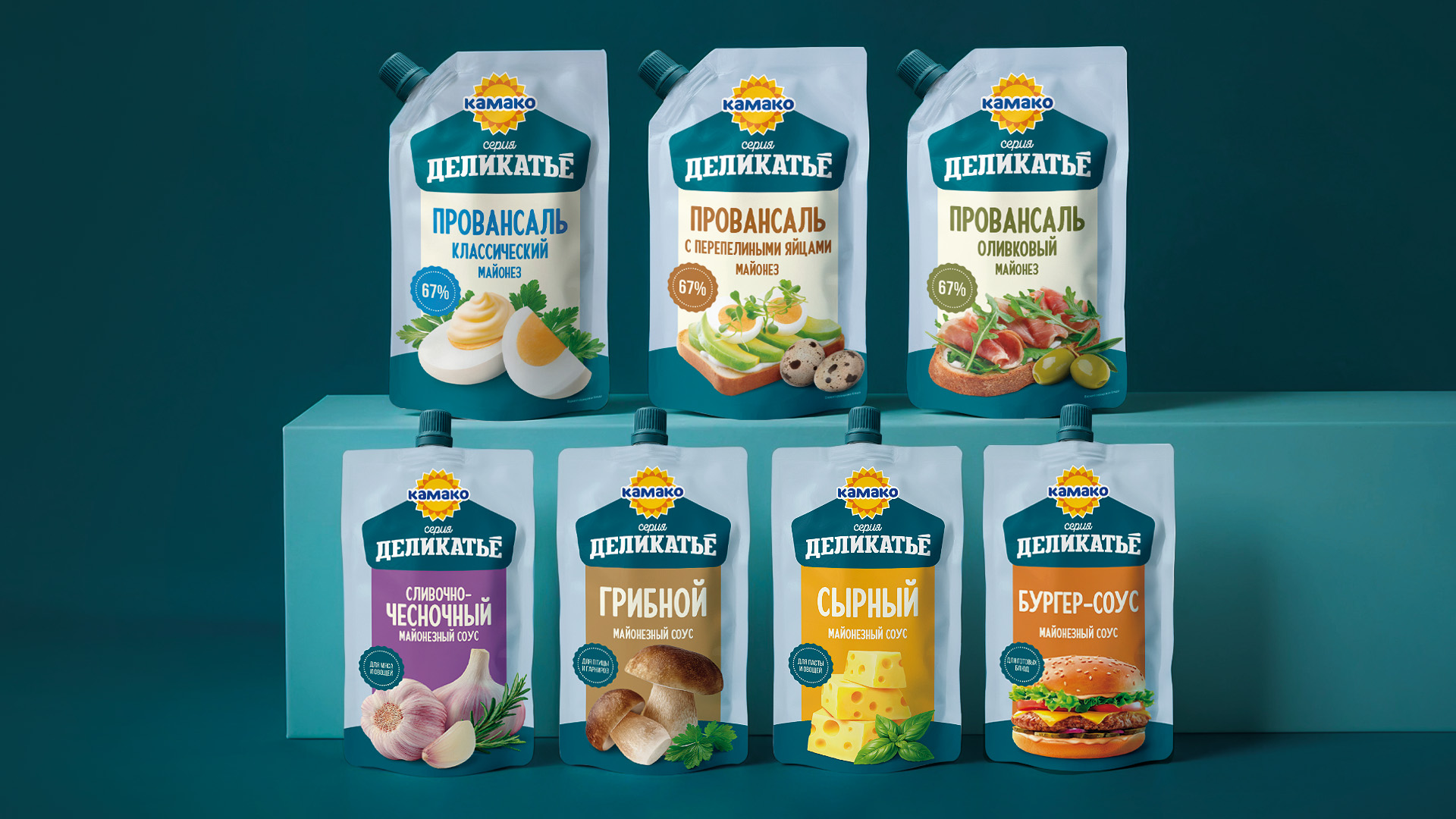 Обновлённый дизайн ДЕЛИКАТЬЕ от КАМАКО image